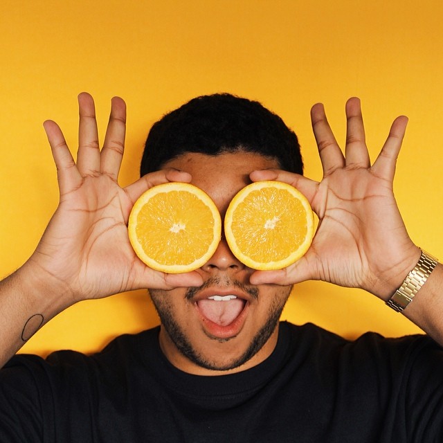 pabloaalarcon: Stay zesty. 🍊 #replacemyeyeswith #colormesquare So I have to 1. Say congrats to @emilyareti for becoming a suggested user 2. Say thanks to @emilyareti for making #replacemyeyeswith cause I've been having so much fun with it lately.